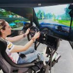 Entrena Laura Sanz con la tecnología más avanzada en Neo Racing Simulators