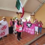 Coatzacoalcos se suma a la “Marcha Rosa por la Democracia”