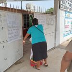 Toman escuela primaria en la colonia Nueva Obrera