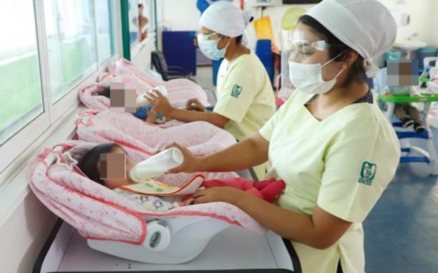 Regresan filtros sanitarios en guarderías del IMSS, niños y cuidadores usarán cubrebocas