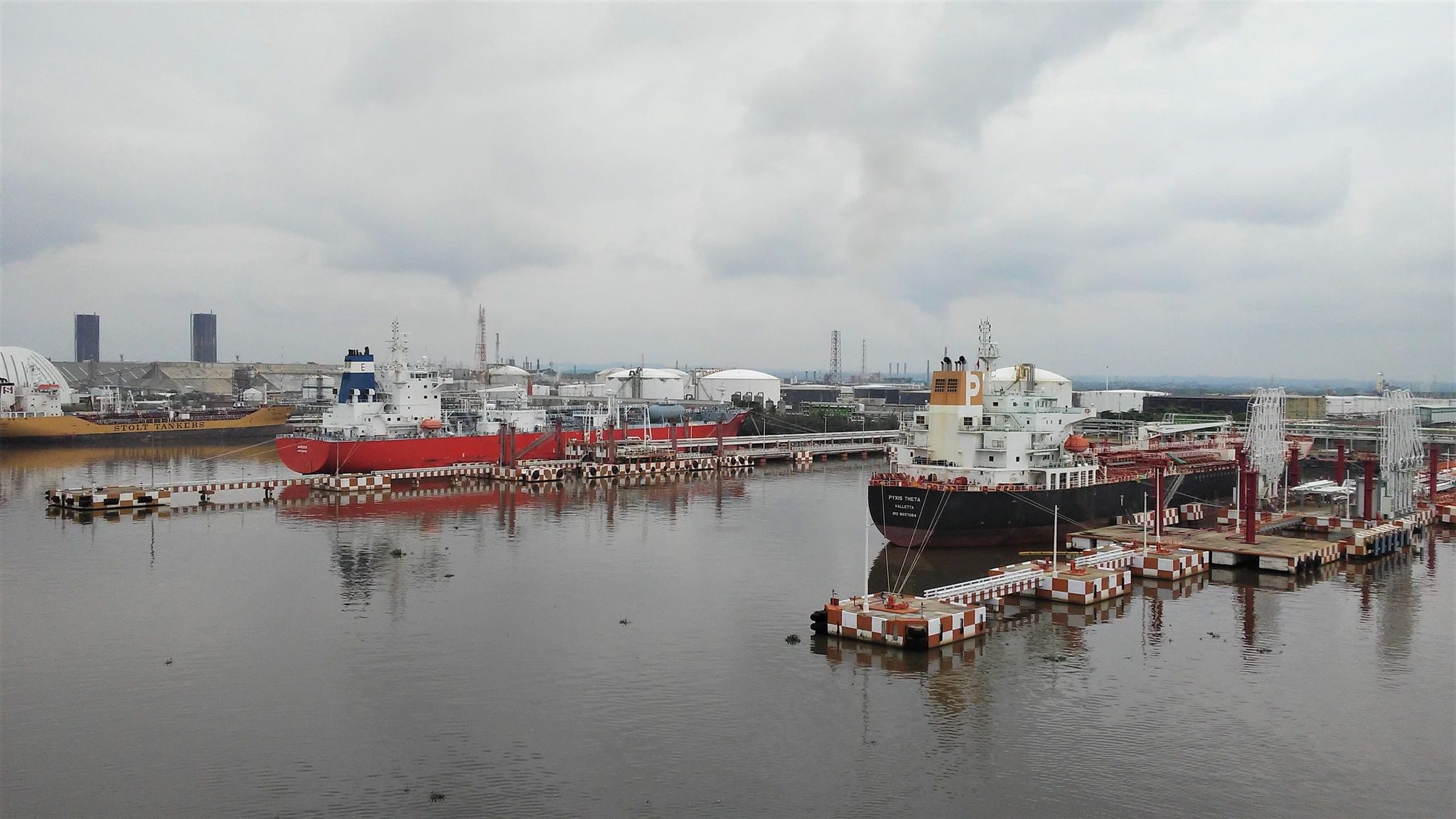 Conato de incendio en estación de medición de Pajaritos