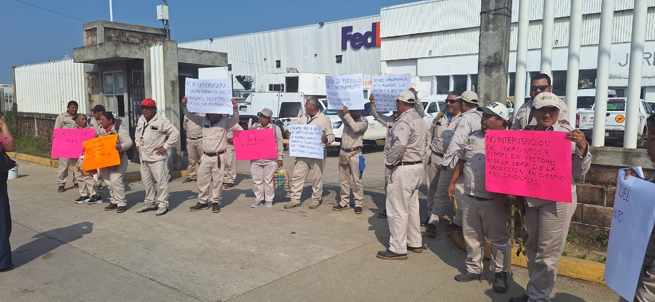 Protesta de Vectores: acusan hostigamiento laboral y recorte salarial