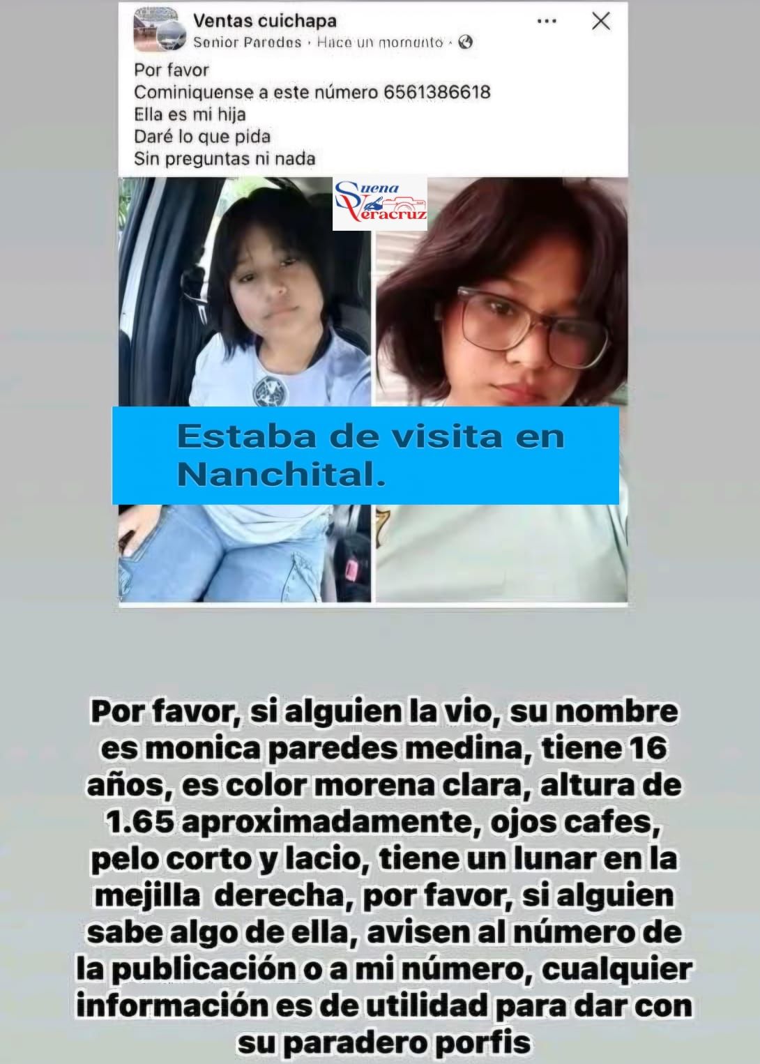 Adolescente de 16 años es privada de la libertad en Nanchital; suman más casos en la región