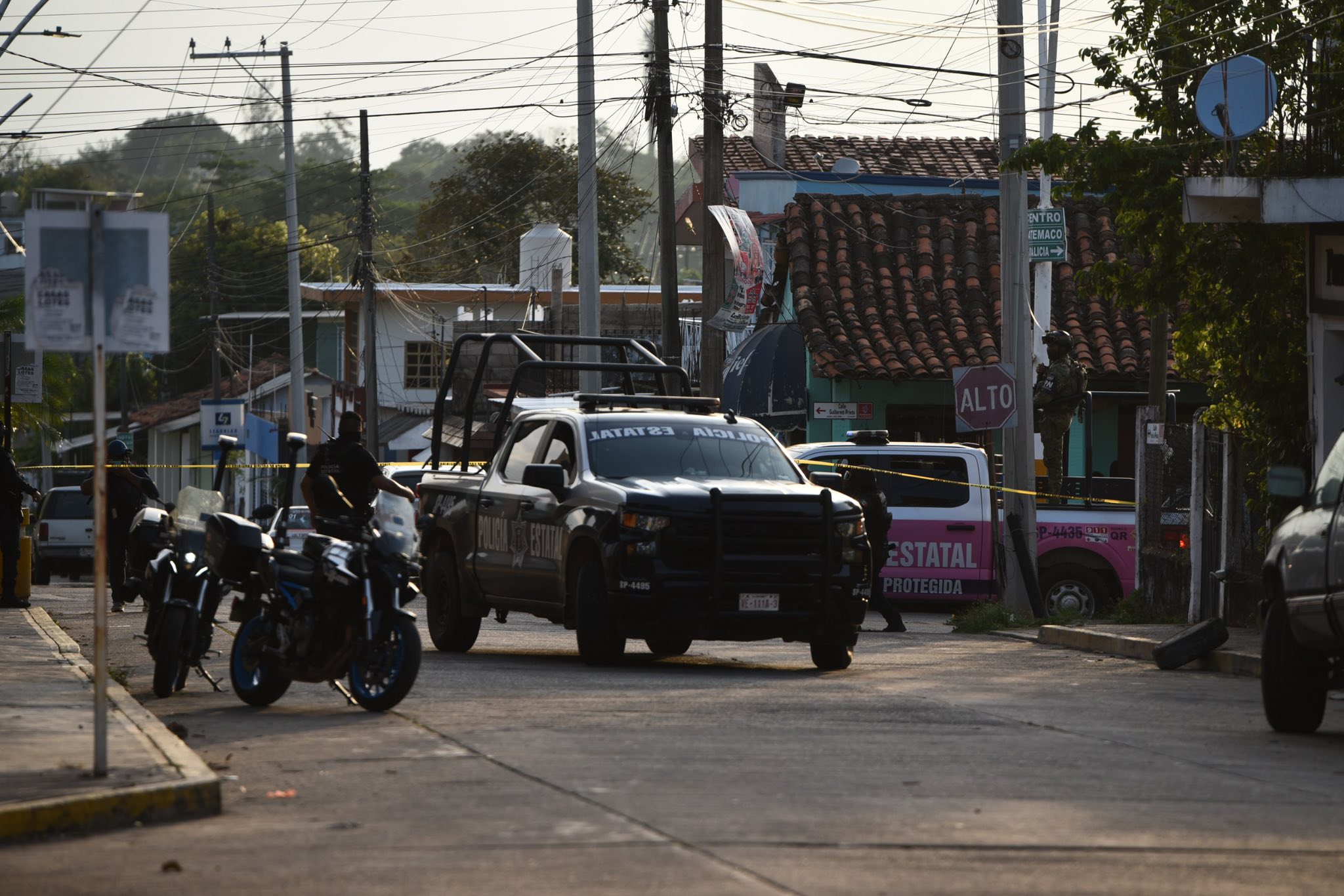 Tres muertos tras ataque armado en templo de la Santa Muerte en Acayucan