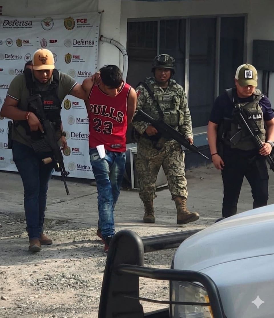 Detienen en Coahuila a “El Pocket”, sicario ligado a ataques armados en Coatzacoalcos