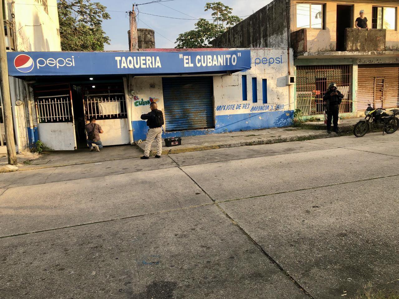 Balean taquería “El Cubanito” en Coatzacoalcos