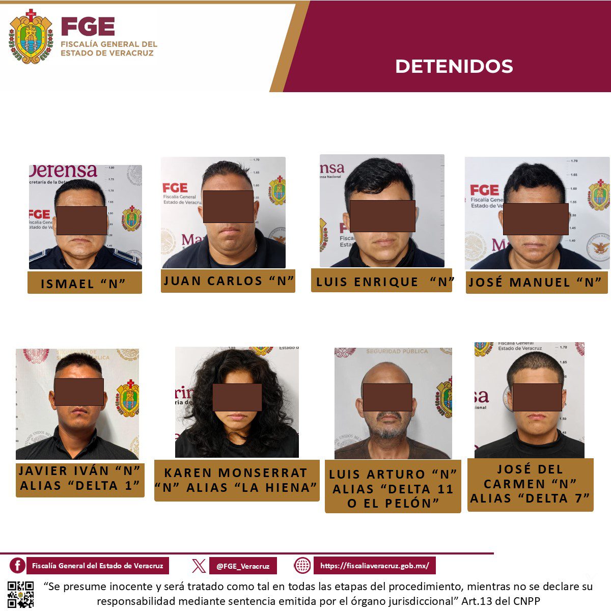 Fiscalía confirma asesinato de Roxana Guzmán y ejecuta ocho órdenes de aprehensión