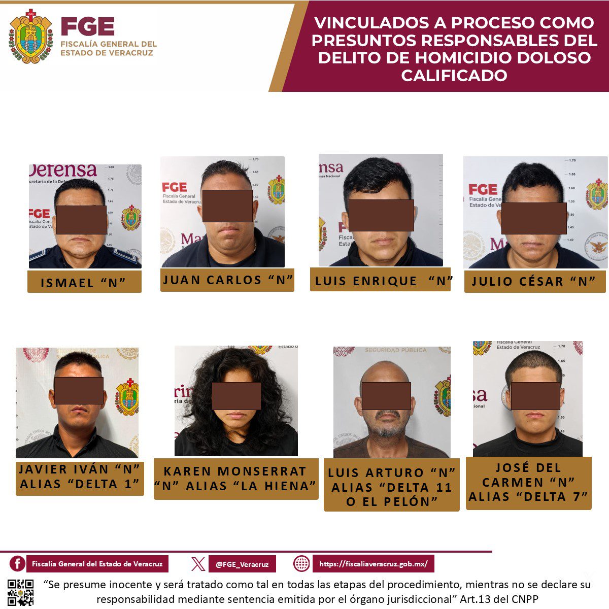 Fiscalía vincula a proceso a ocho implicados por homicidio de periodista en Nanchital
