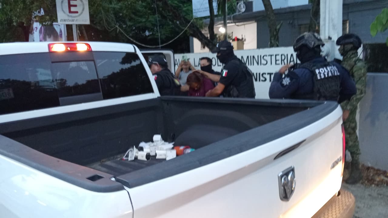 Detienen a seis personas en operativo conjunto en Coatzacoalcos
