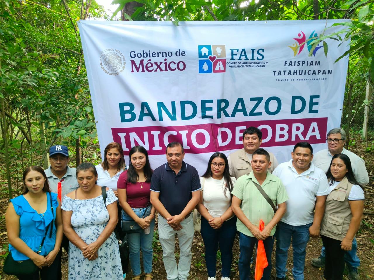 Arranca nueva línea de agua del Yurivia hacia Tatahuicapan