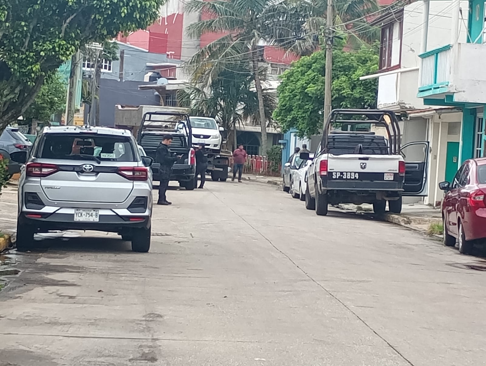 Cateo en Las Gaviotas deja un detenido y aseguramiento de armas y droga en Coatzacoalcos
