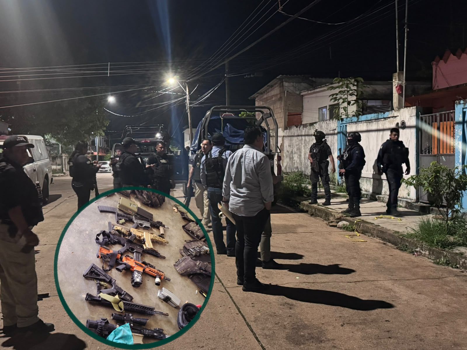 Catean casa de seguridad en Jáltipan